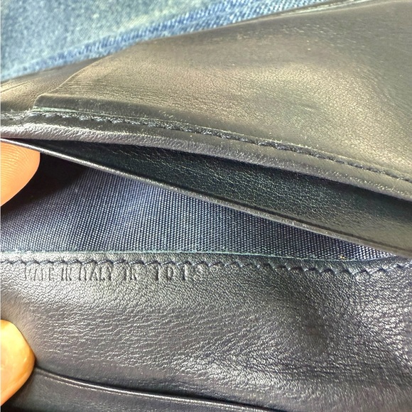 Dior Vintage Denim Wallet - Picture 14 of 15